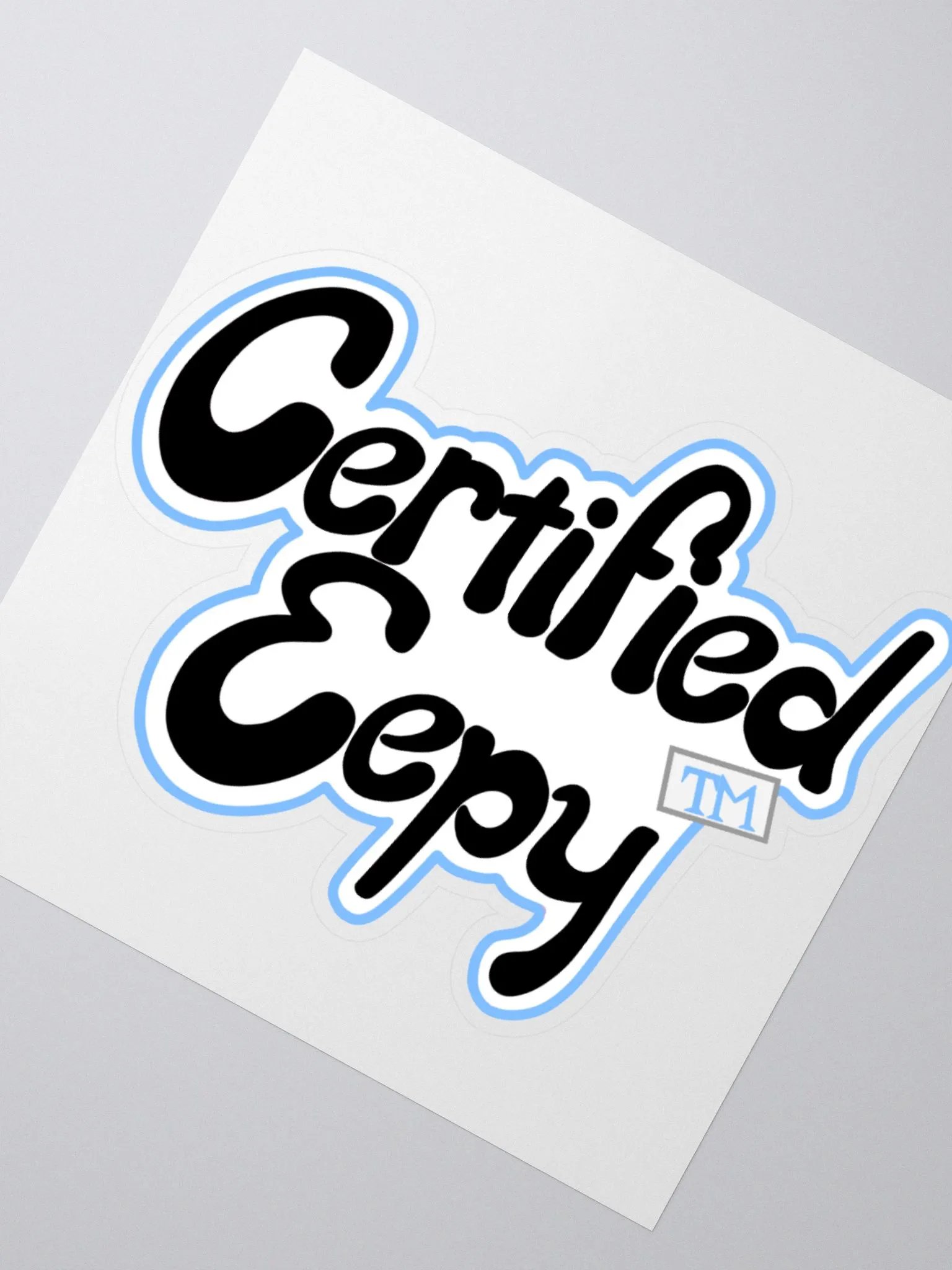 Certified Eepy Sticker - Blue product image (4)