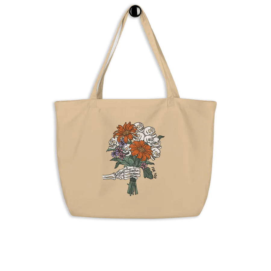 Life & Death Organic Tote product image (8)