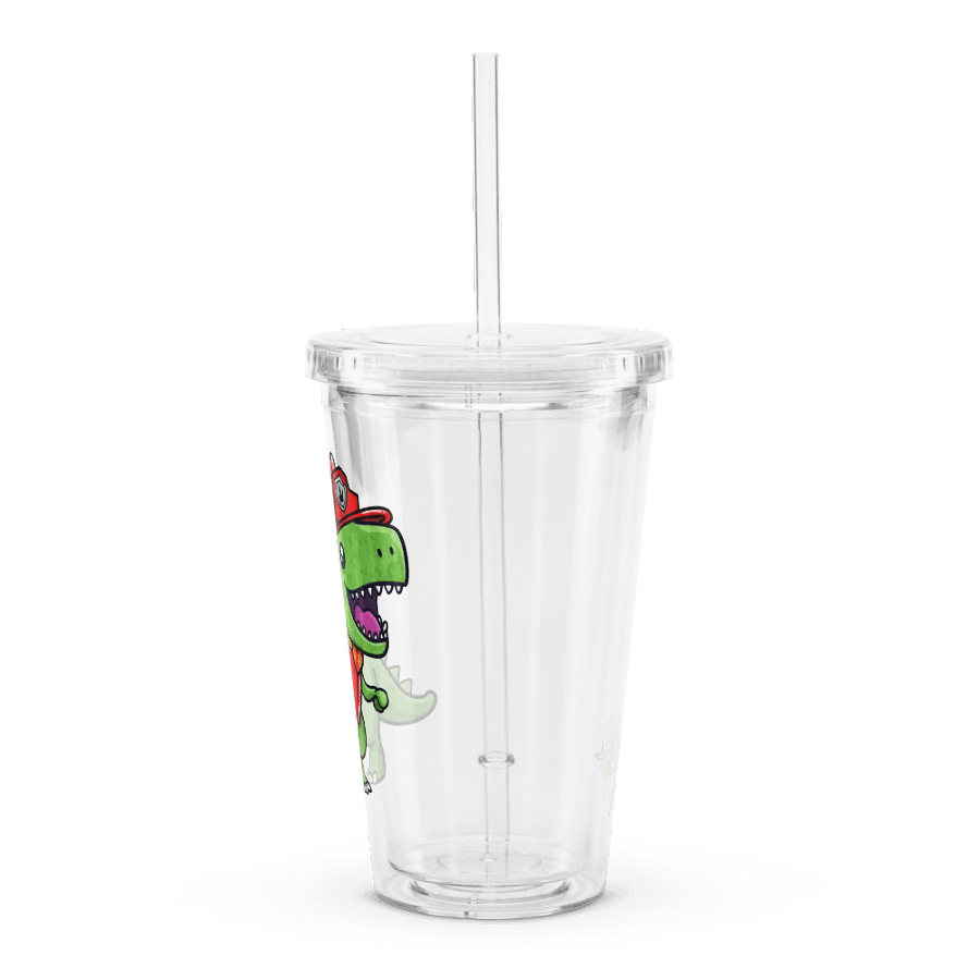 The Roar Patrol - Double Wall Clear Plastic Tumbler product image (4)
