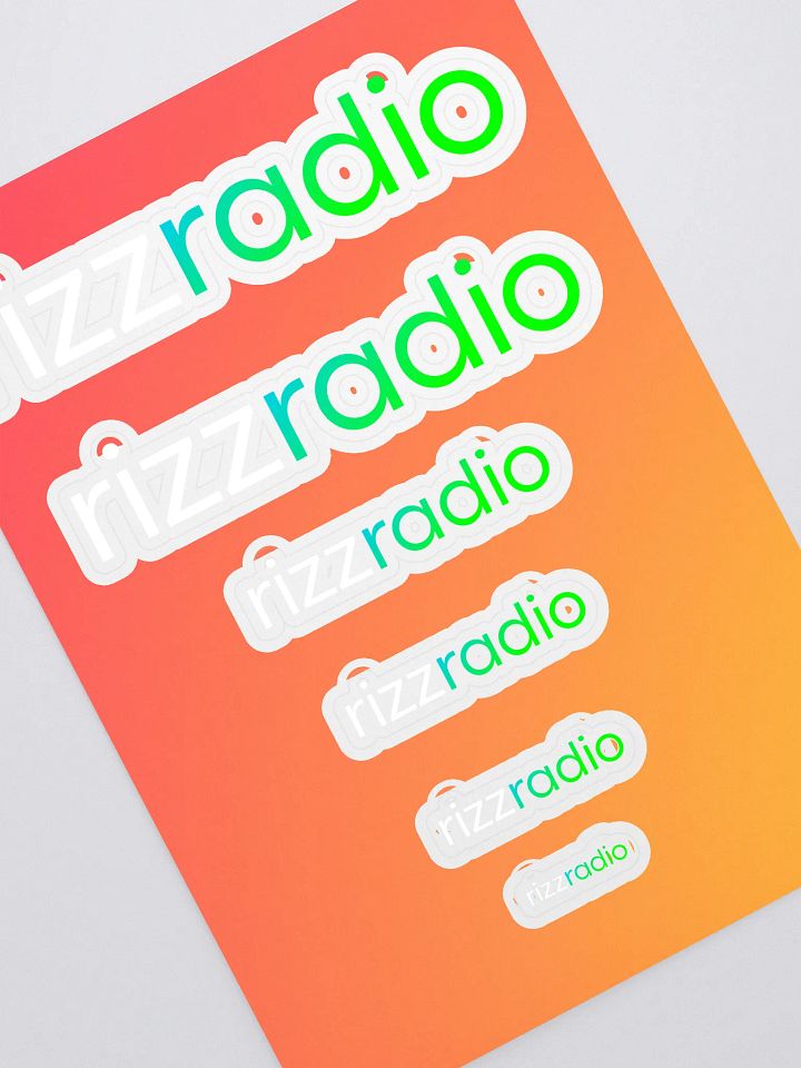 Rizz Radio Sticker Pack product image (1)