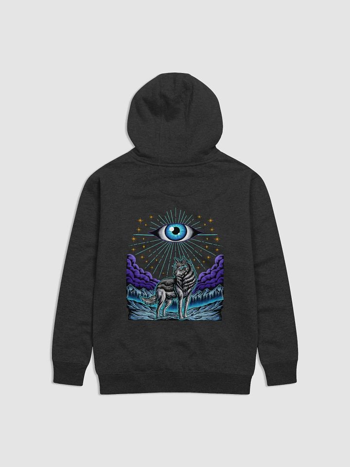 Wolf Sky Front/Back Cotton Heritage Hoodie product image (2)