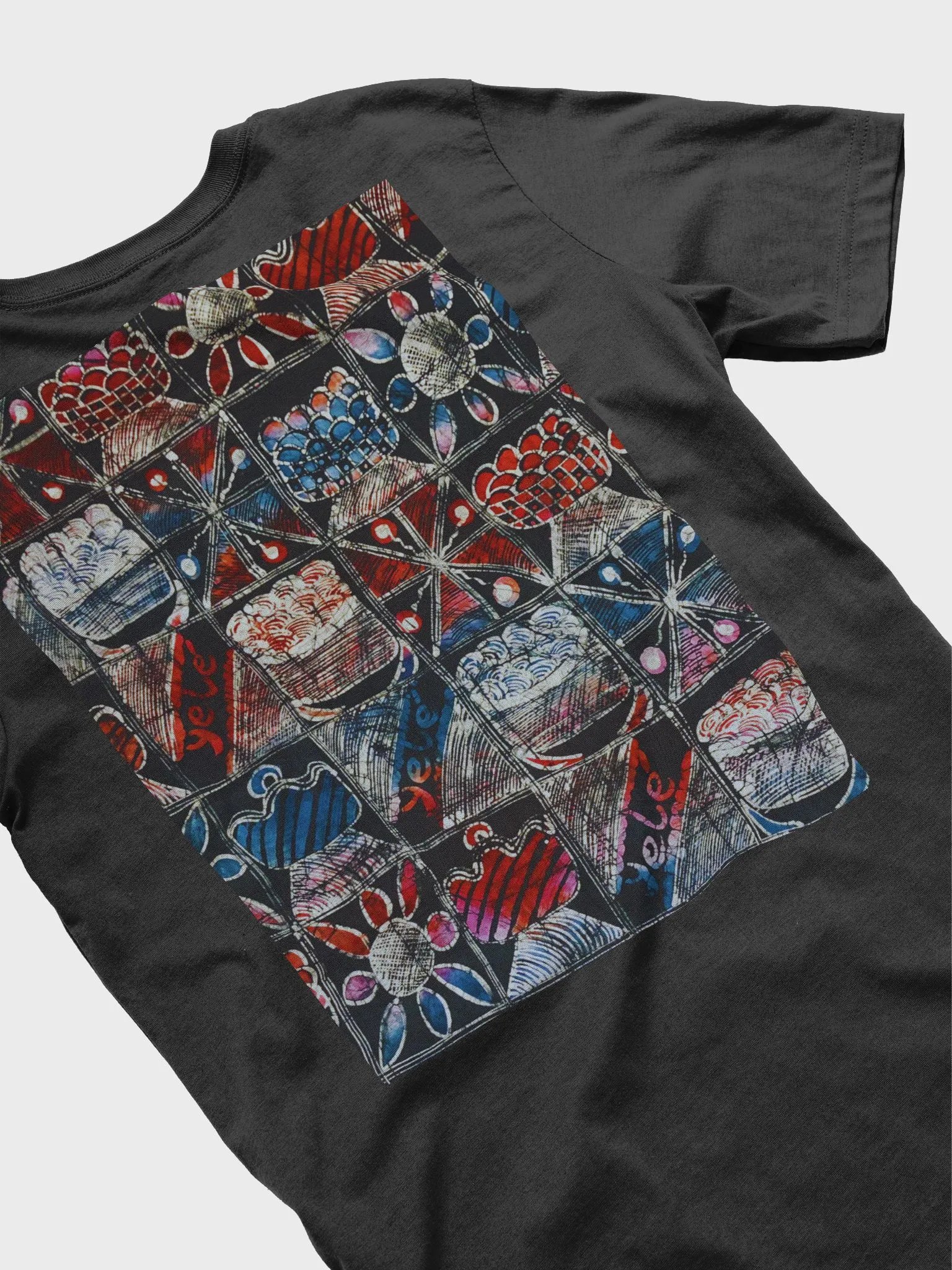 Yelé Festivity Beauty Print Tee - Unisex Symbolic African Fashion Statement product image (4)