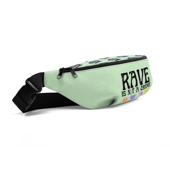 RAVE is Not a Crime PLUR Kingdom all-over print Fanny Pack product image (2)