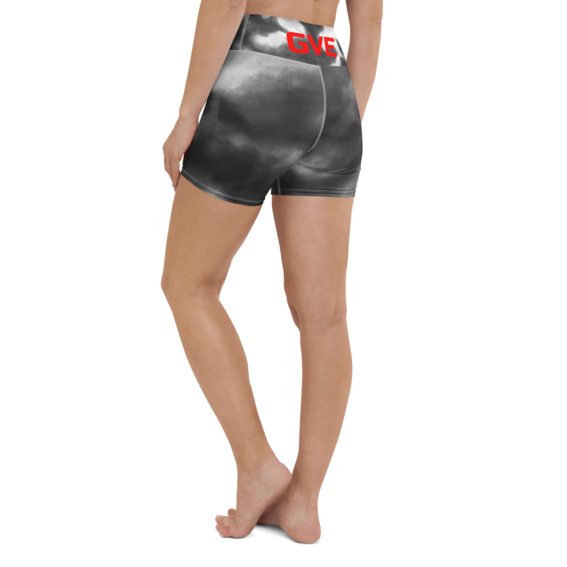 Good Vibez Everywhere Women Yoga Shorts product image (6)