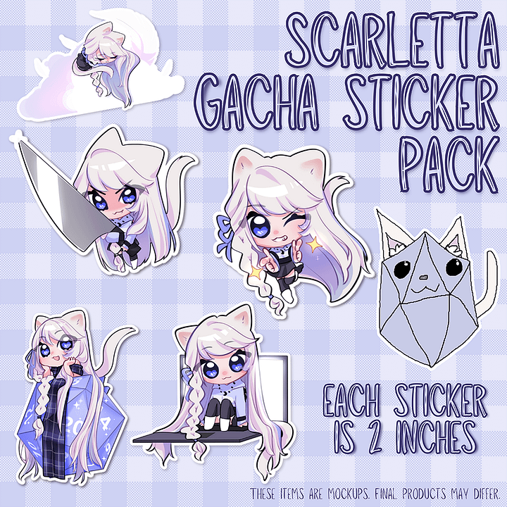 Scarletta Sticker Gacha product image (1)