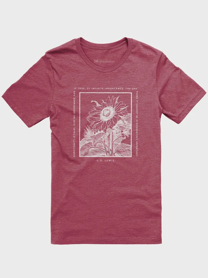Christianity If True C.S. Lewis Quote Unisex T-Shirt product image (7)