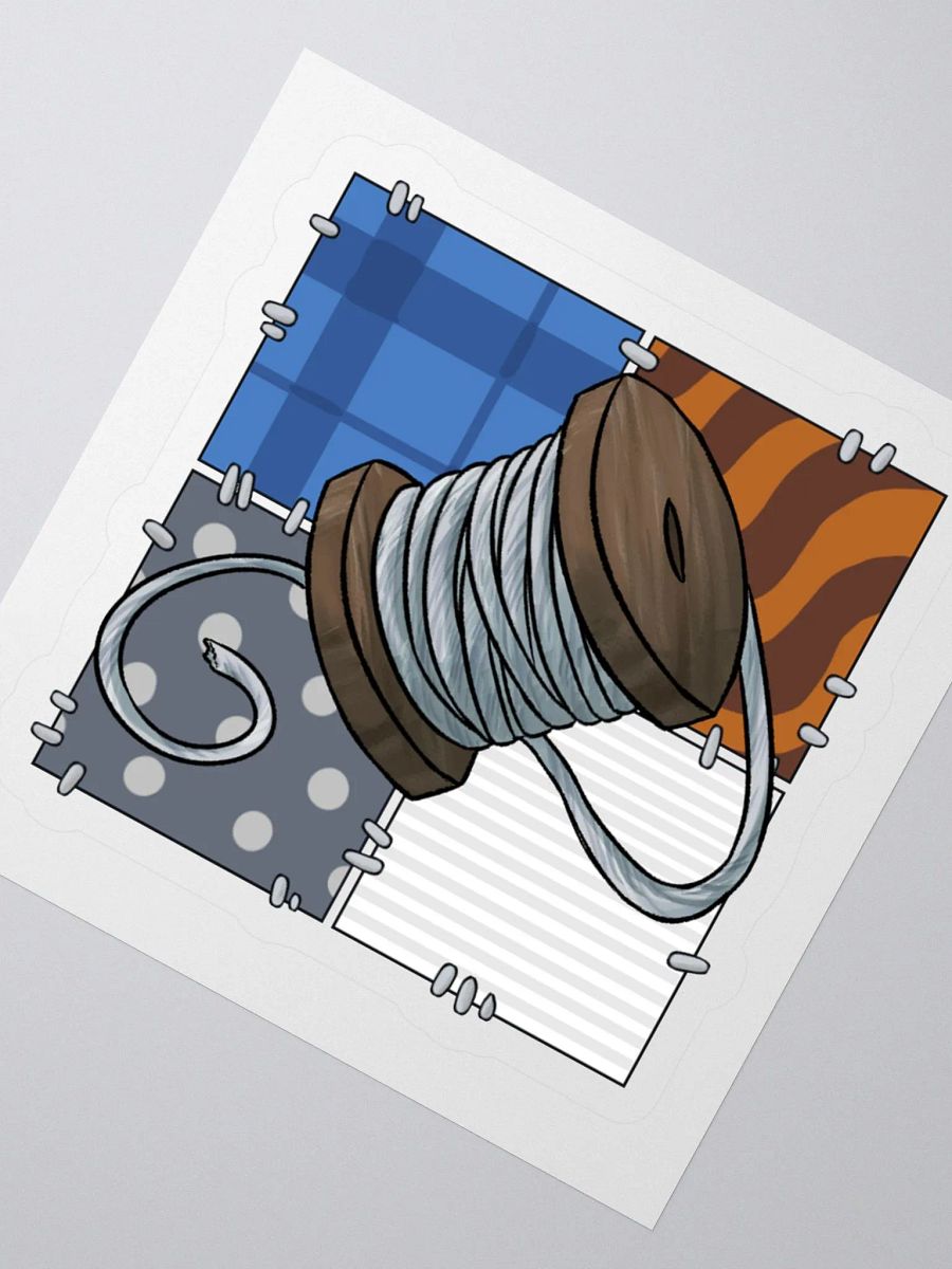 Virtual Thread Puppet Cut Stickers product image (2)