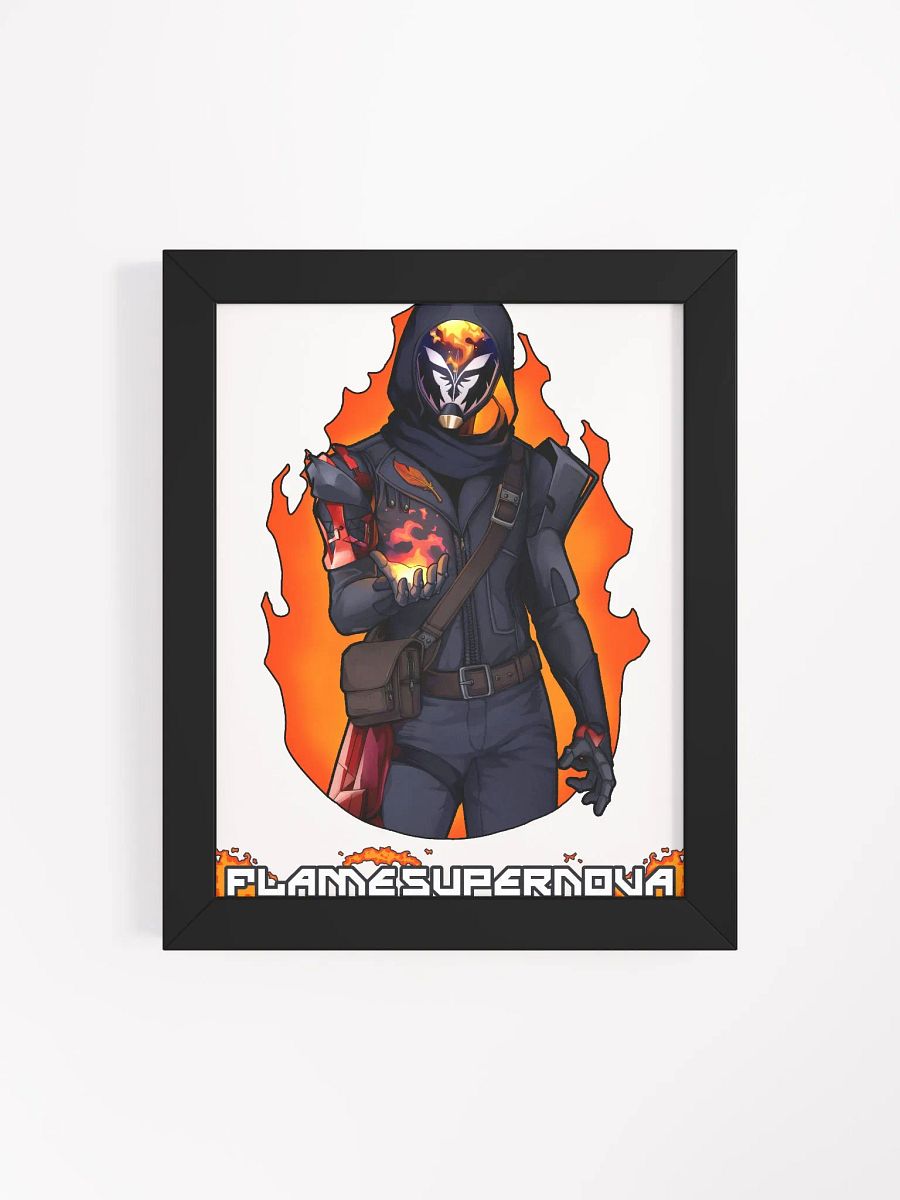 Flame Supernova Original Framed Poster product image (4)