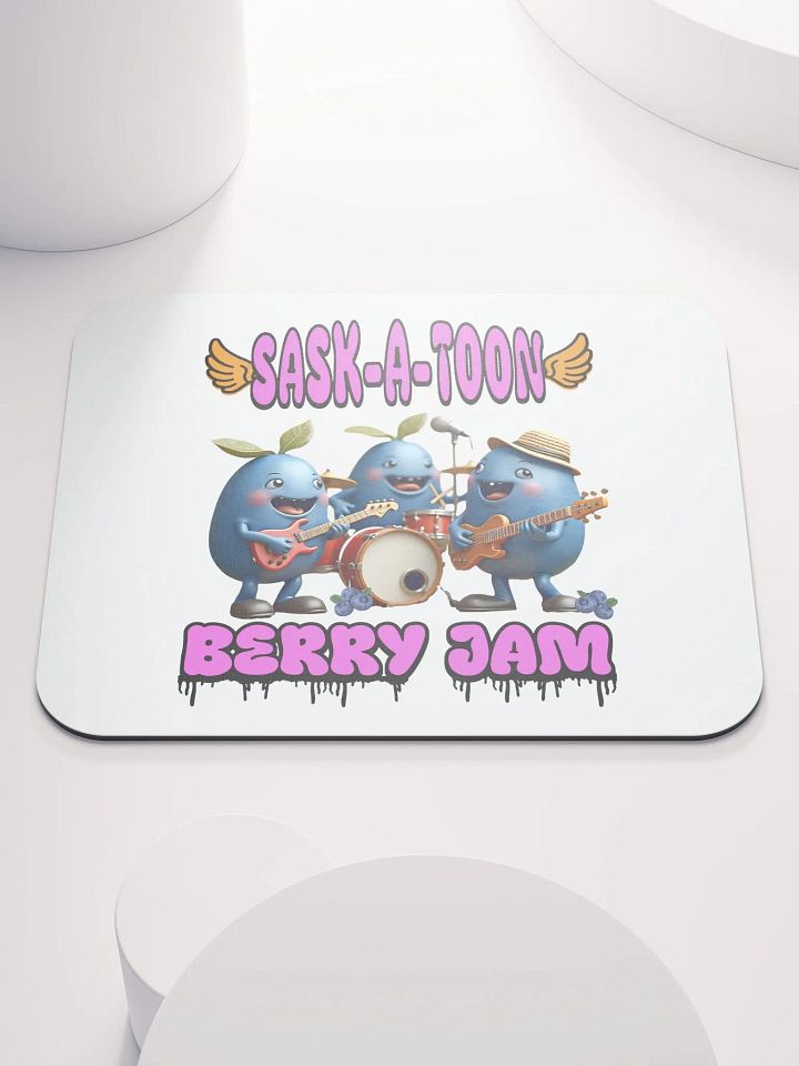 Saskatoon Berry Jam Mouse Pad product image (2)