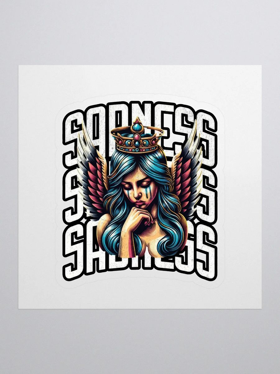 Cry for Sadness Kiss Cut Stickers product image (1)