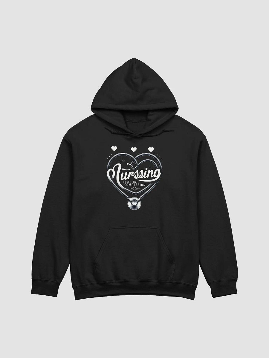 Compassionate Stethoscope Nursing Heart Hoodie product image (7)