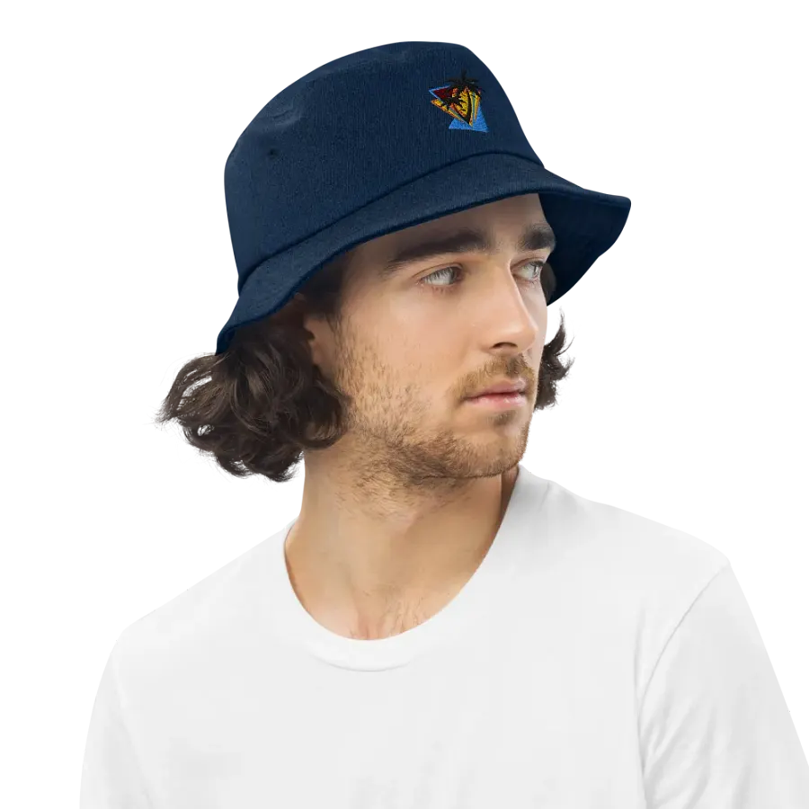 Sunset Vibes Denim Bucket Hat product image (7)
