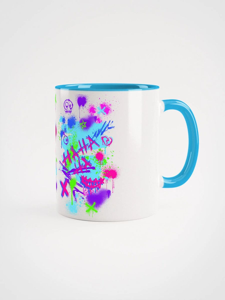 graffitti white & colored mug product image (3)