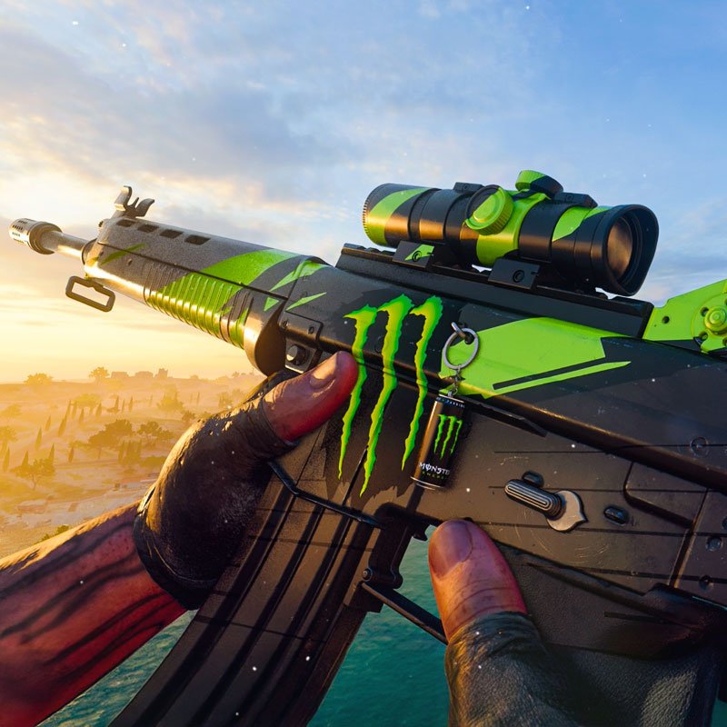 Black Ops 6 X Monster Energy Combat Flannel Code! product image (3)