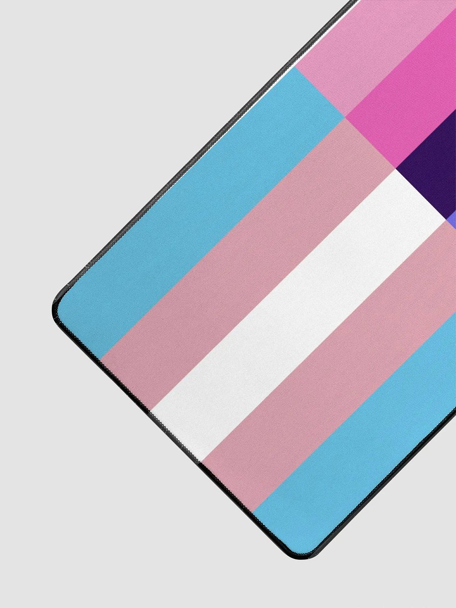 Trans/Omni Flag Desk Mat 15.5