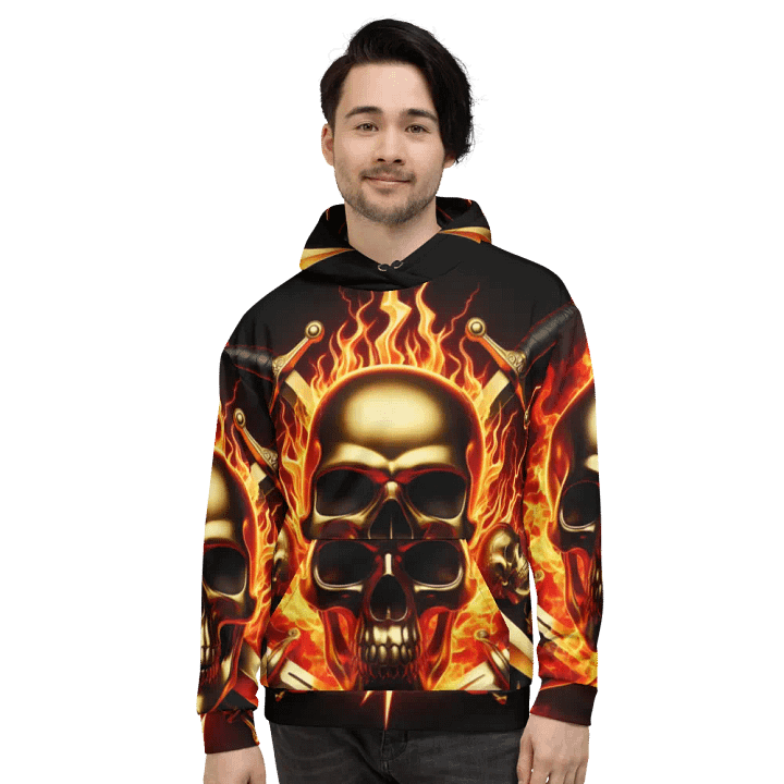 Golden Blaze - Unisex Hoodie #43 product image (2)