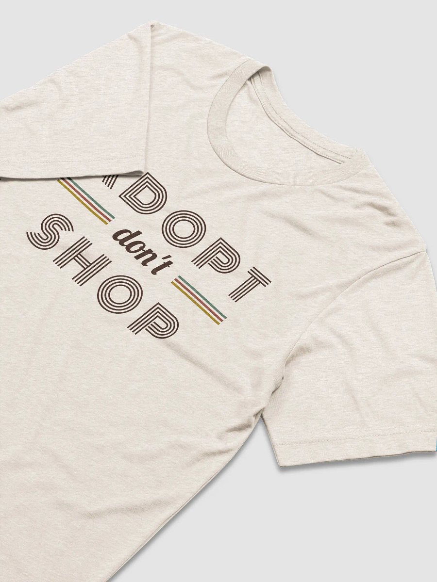 Adopt Don't Shop // Unisex Triblend product image (2)