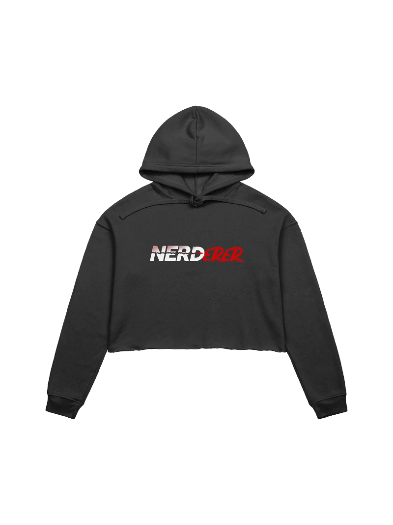 NERDerer Crop Hoodie (Dark)