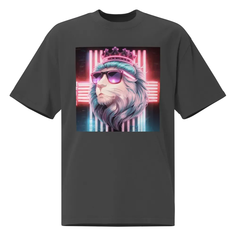 Royal Lion Neon Crown T-Shirt product image (1)