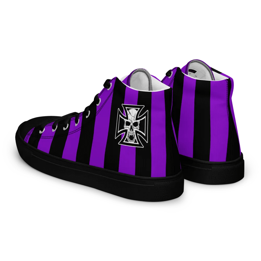 Maltese cross and skull mens high tops product image (6)