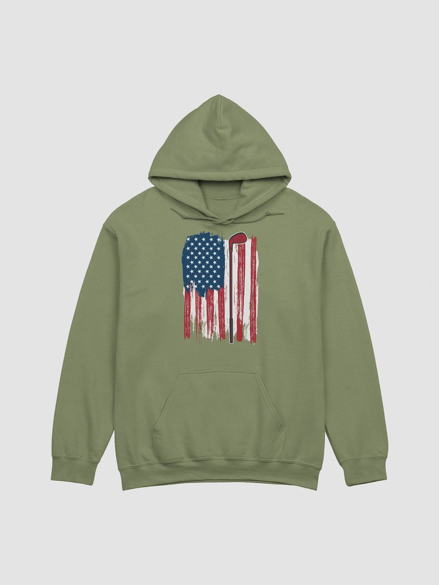 USA Flag Golfing Patriotic Hoodie product image (9)