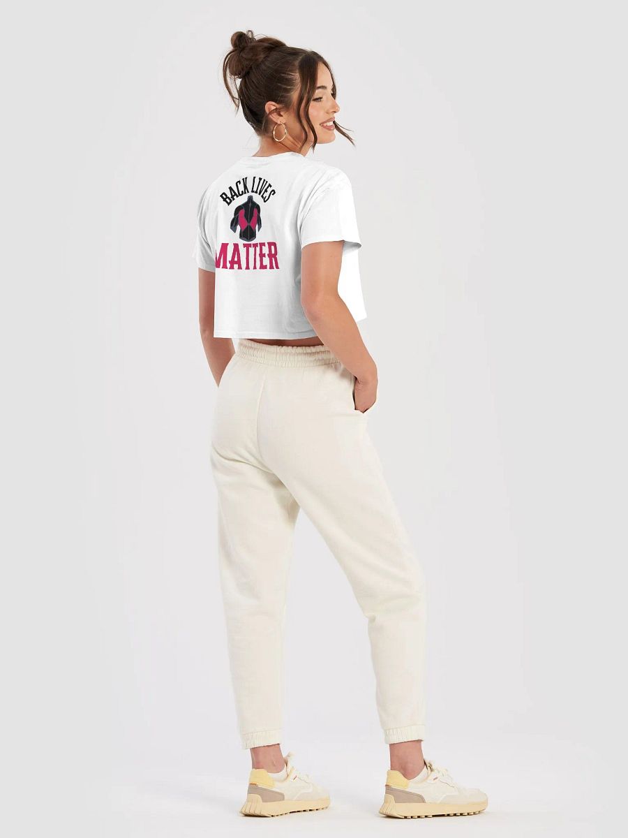 Back Workout Top I Funny Festival Crop Top I Women's Gym Wear product image (7)
