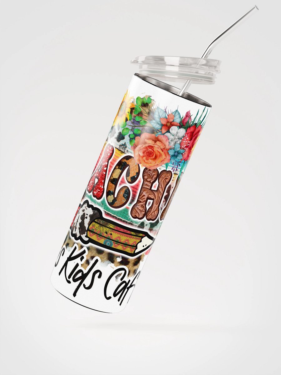 Stainless Steel Tumbler Teacher Graphic product image (2)