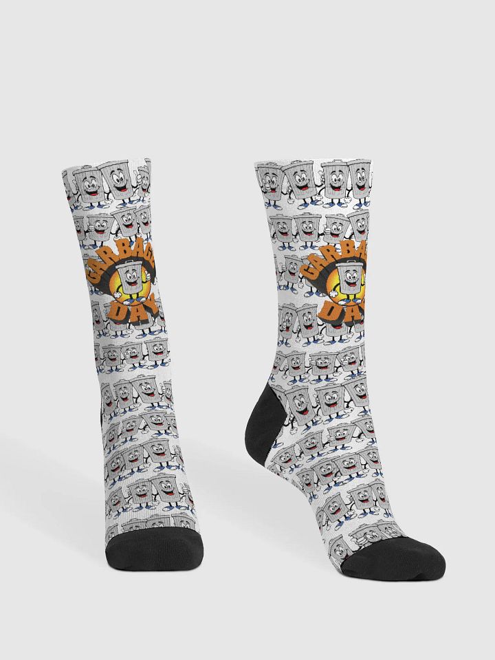 Garbage Day socks - for they classy trash product image (2)
