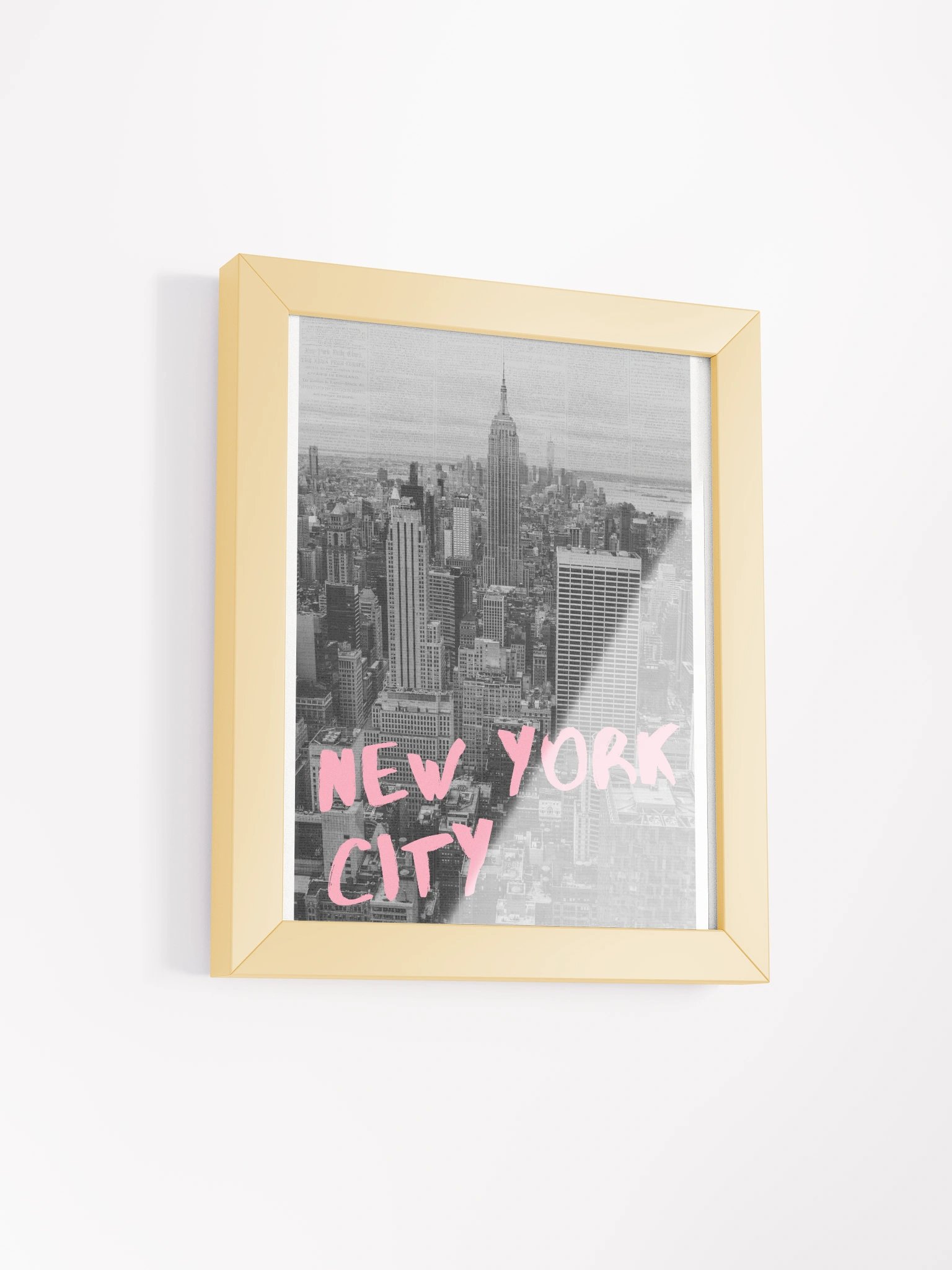 Retro New York Skyline Print product image (10)