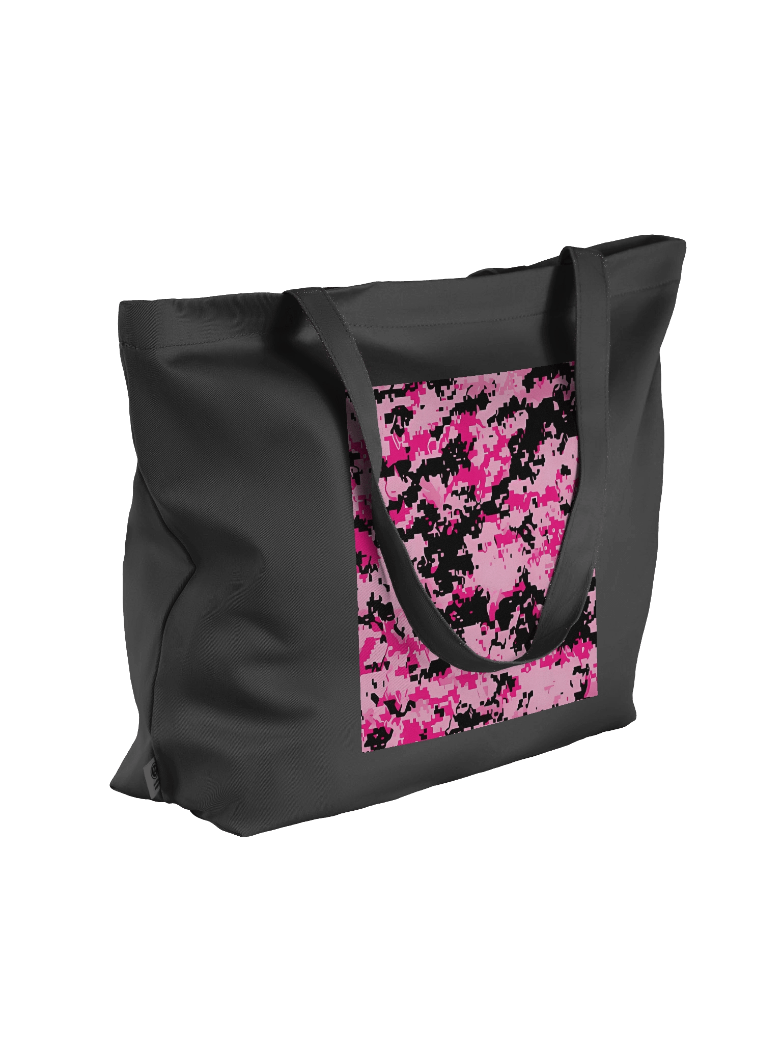 Pixelated Pink Camo Tote Bag product image (4)