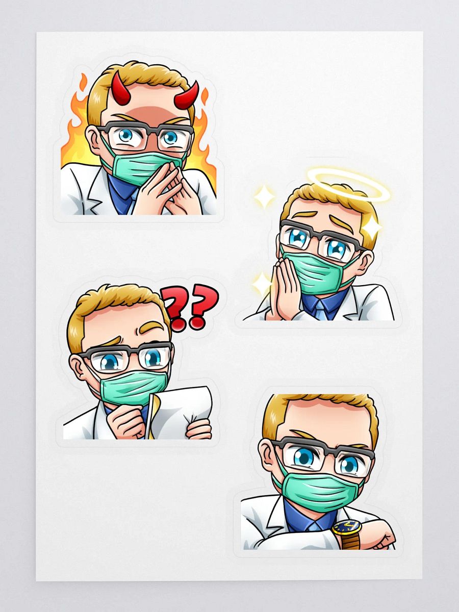 Smelly Emote Stickers Large product image (3)