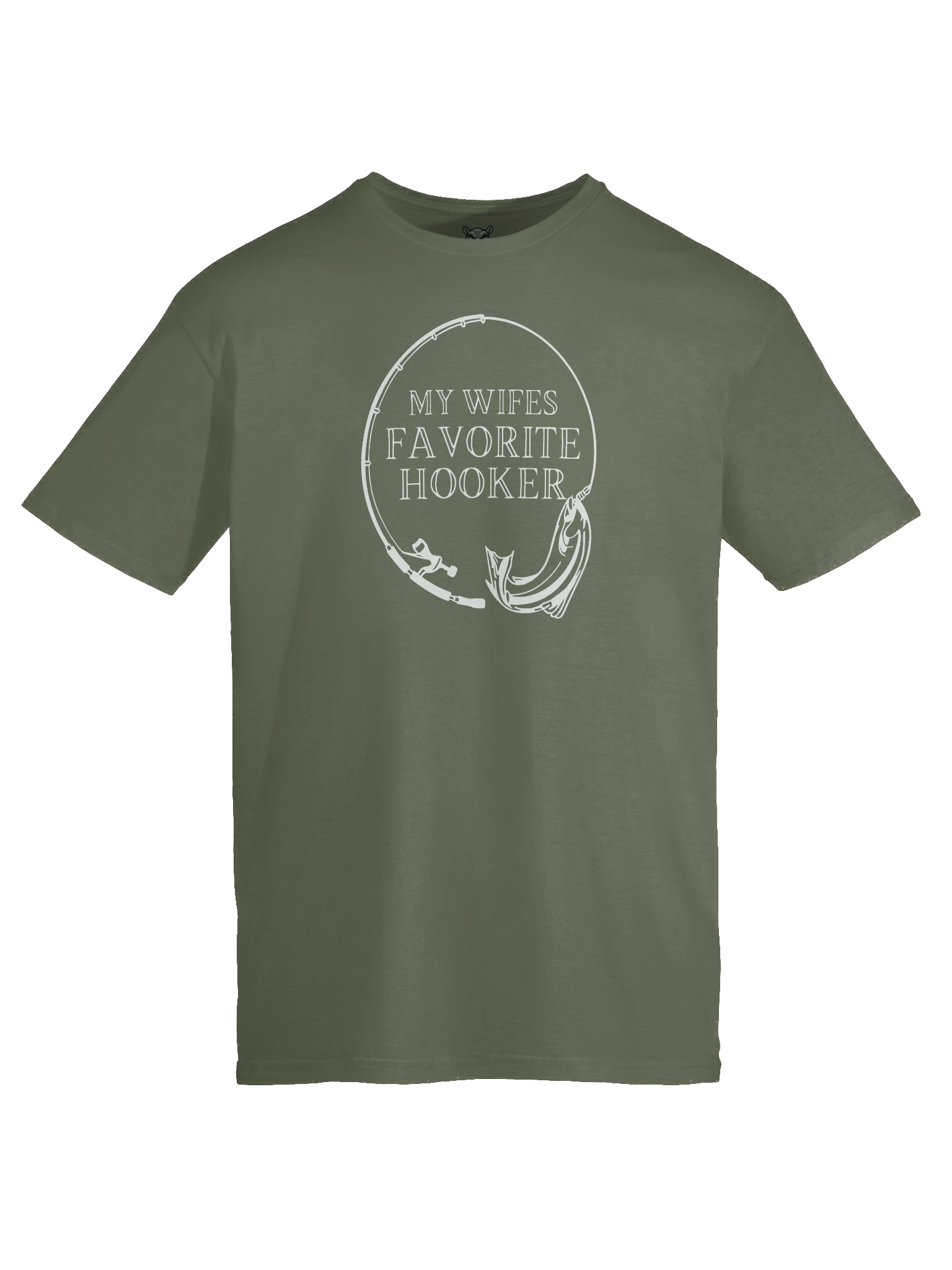 "My Wife’s Favorite Hooker" T-Shirt – Funny Fishing Tee with Savage Humor product image (3)