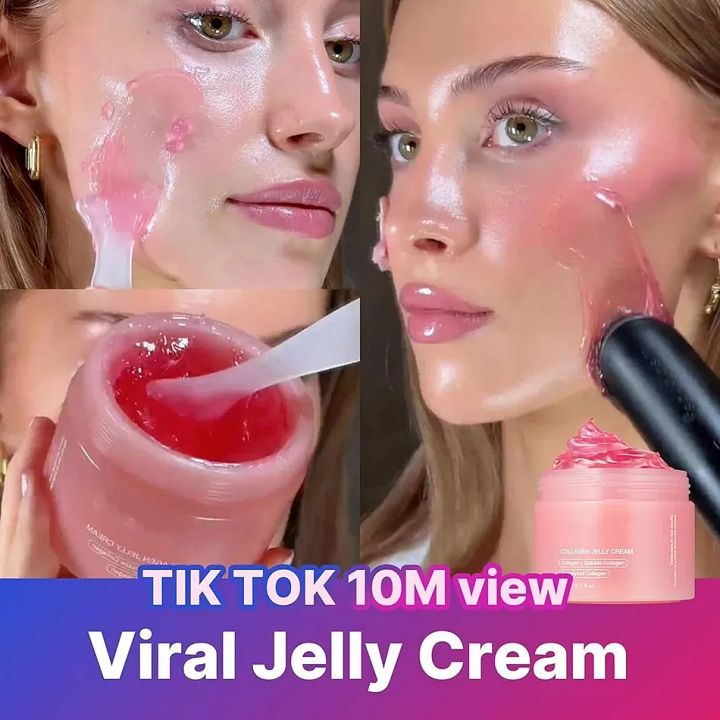 Full Day Glow Jelly Collagen Cream Skin Gift Women and Girls Moisture 24hr product image (2)