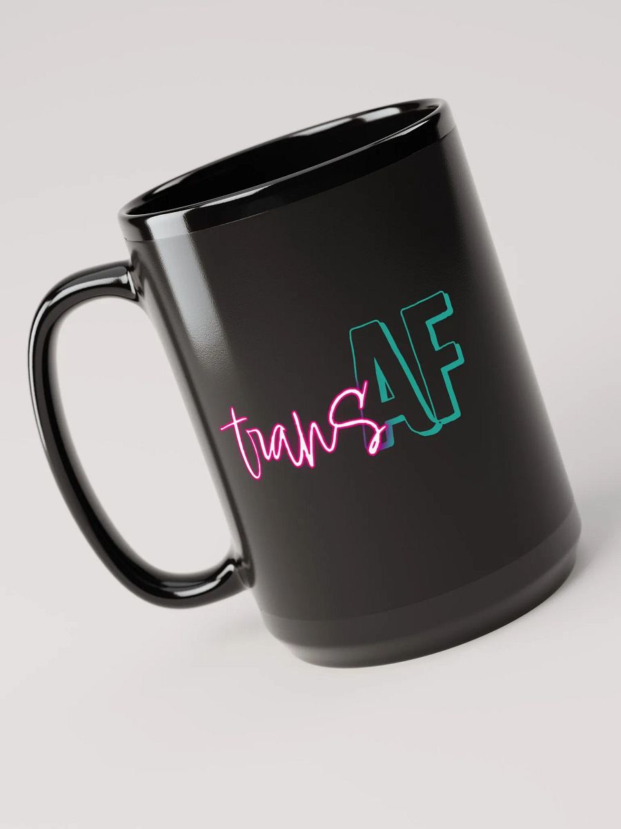 Trans AF Mug 15oz Black product image (3)
