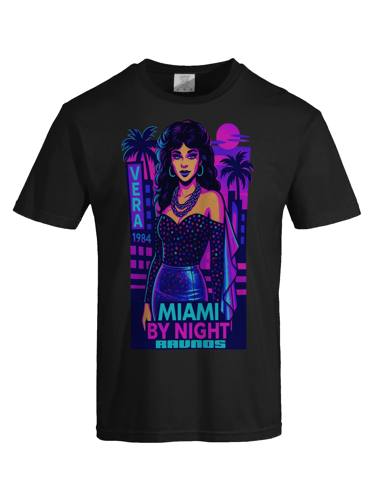 Vera - Ravnos Miami By Night T-Shirt product image (55)
