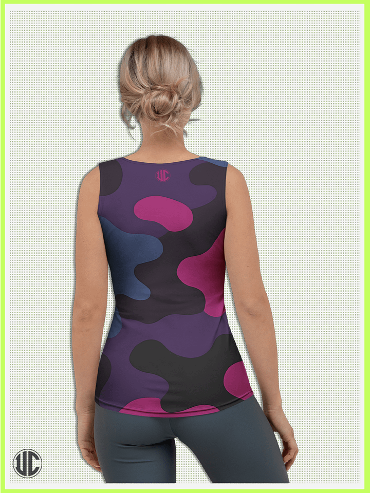 Kat’s Urban Camo – Women’s Tank Top product image (2)