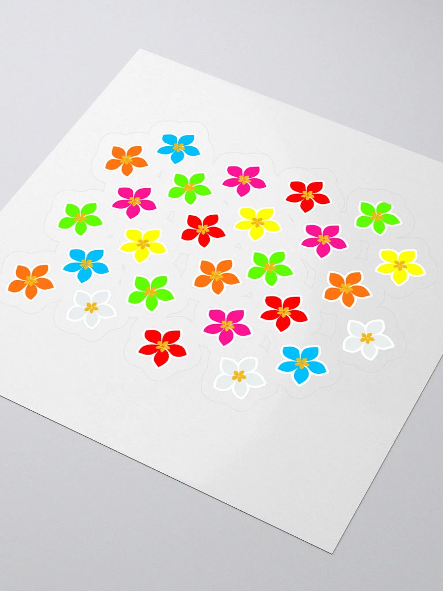 Colorful Flower Petals Sticker product image (3)