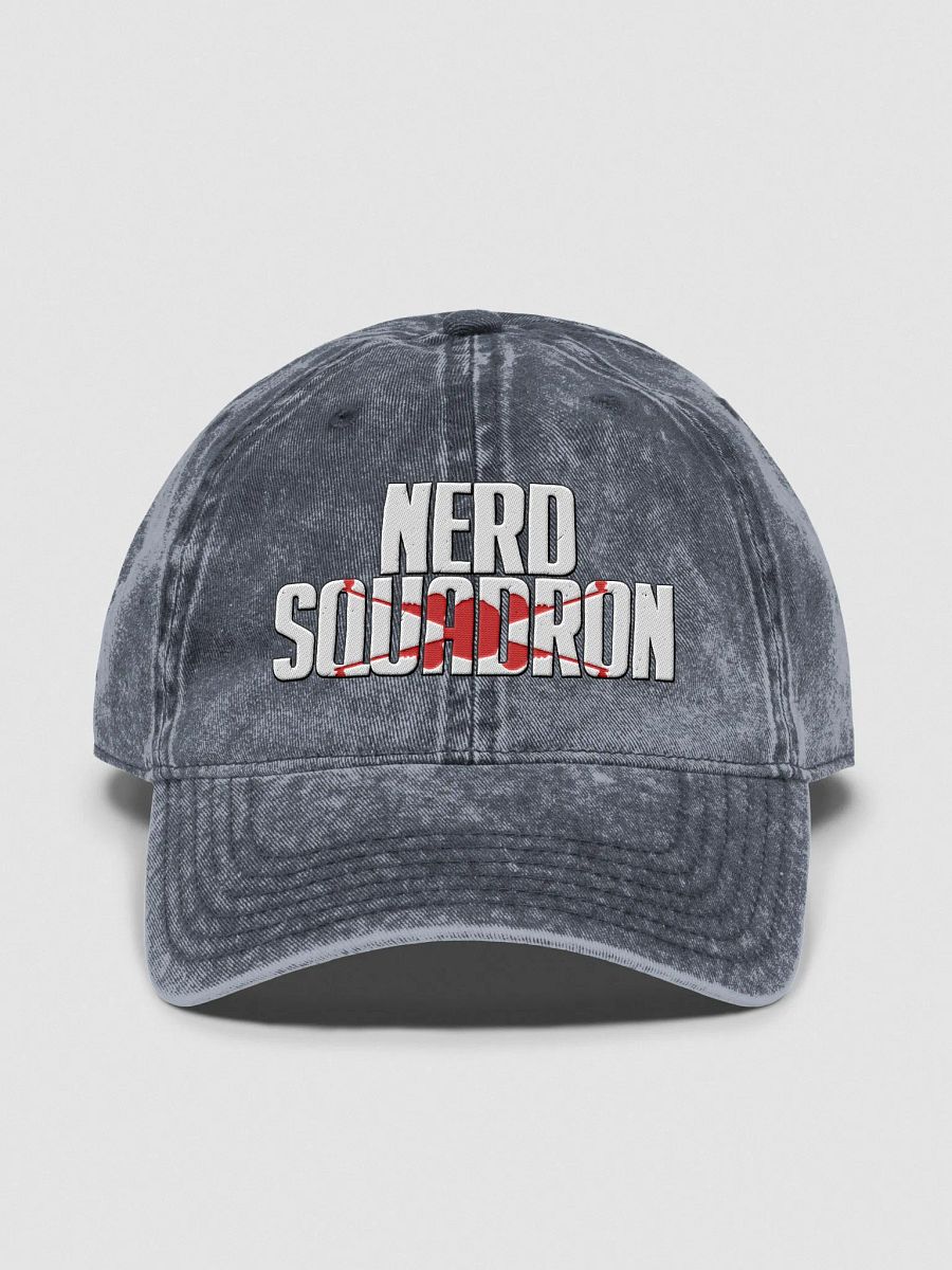 Nerd Squadron Vintage Wash Dad Hat product image (1)