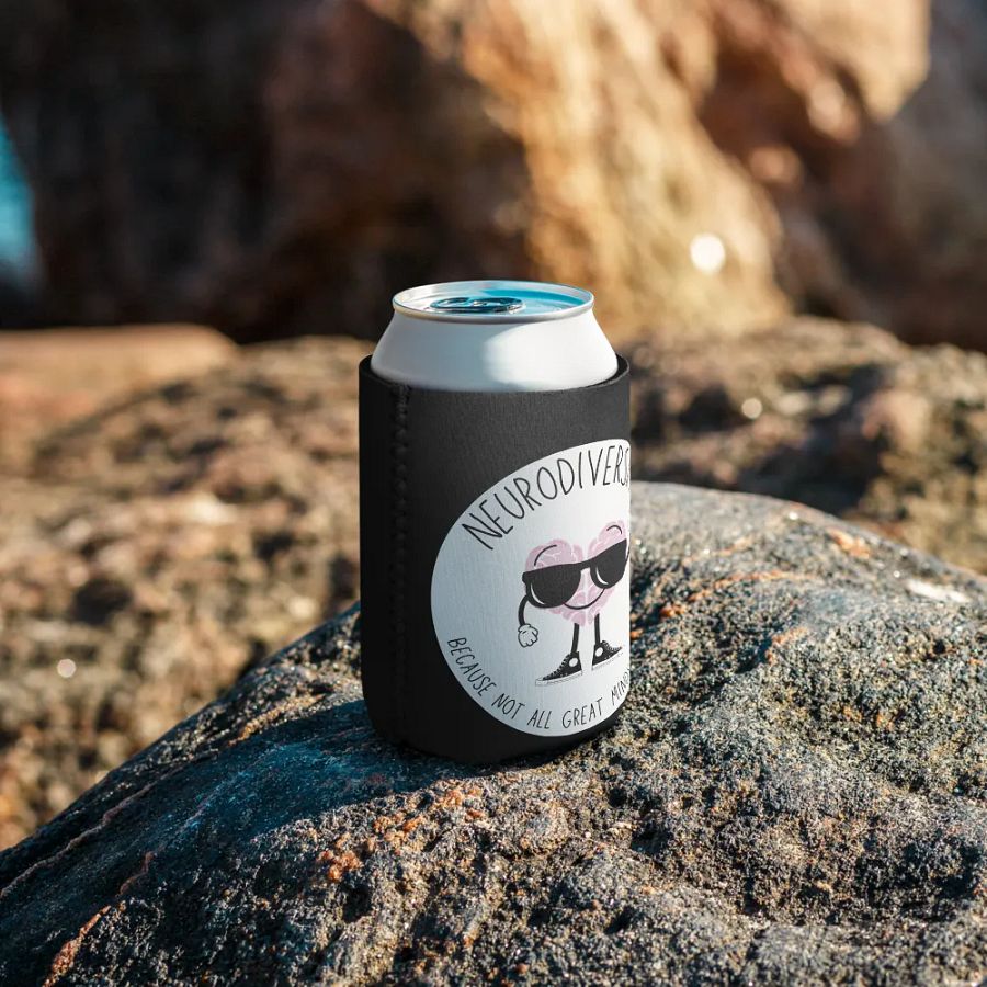 Great Minds Neurodiversity Coozie product image (9)