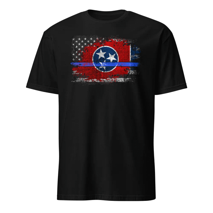 Tennessee Thin Blue Line Flag product image (1)