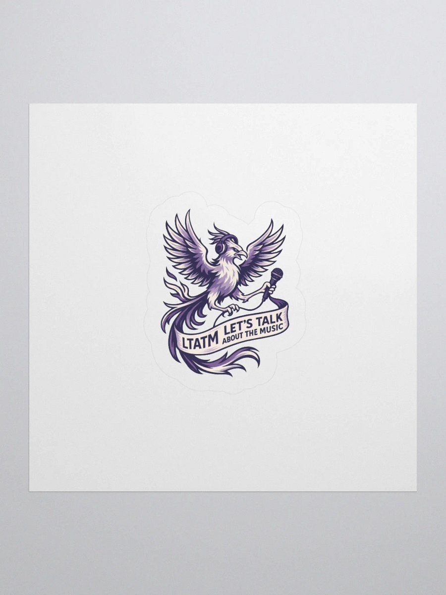 Rise & Resonate – LTATM Sticker (Die-Cut) product image (1)