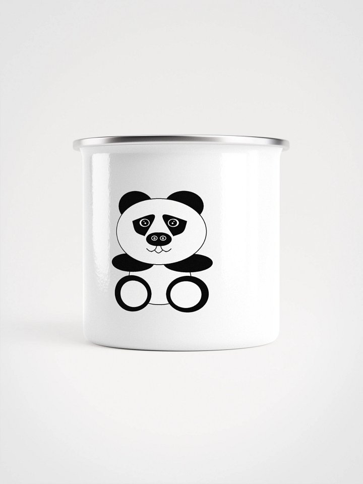 Pawsome Panda Enamel Mug product image (2)