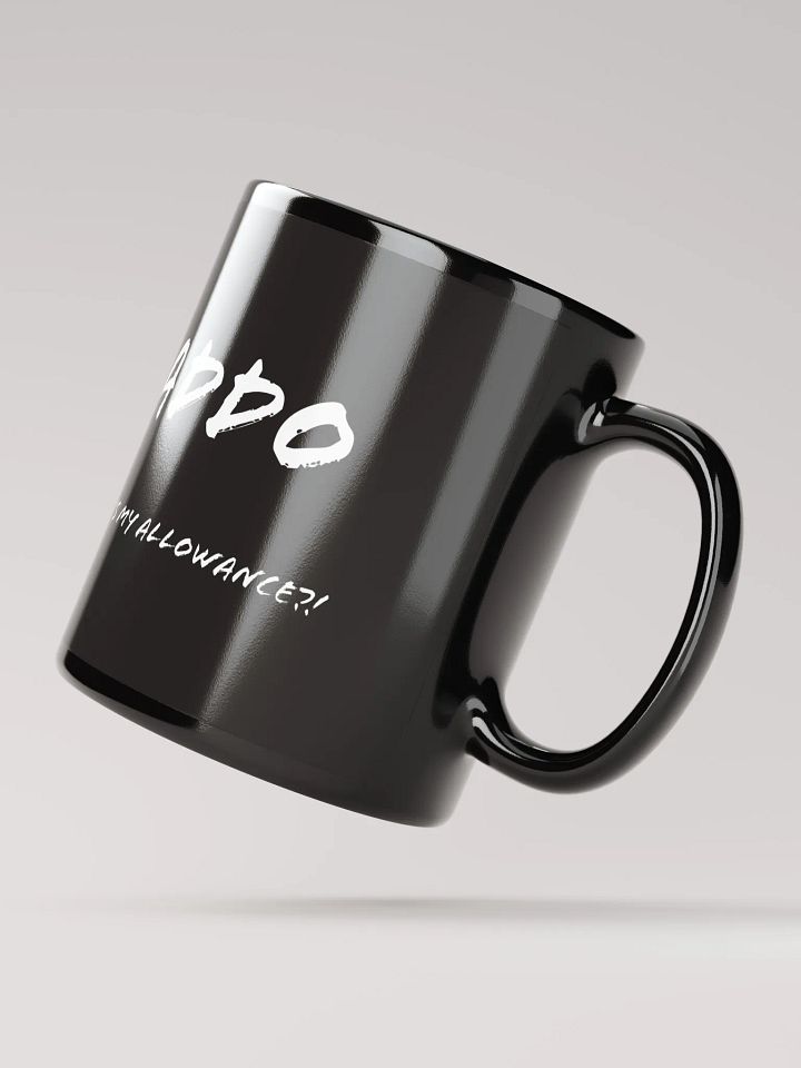 DADDO Funny Black Glossy Mug product image (2)