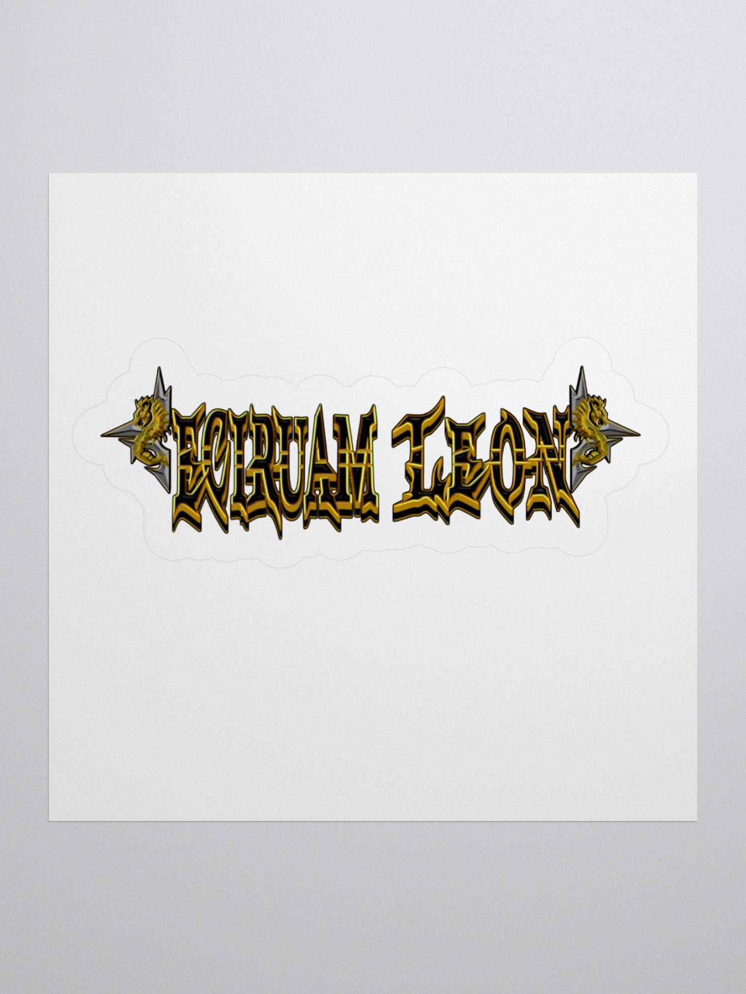 Eciruam Leon Stickers product image (2)