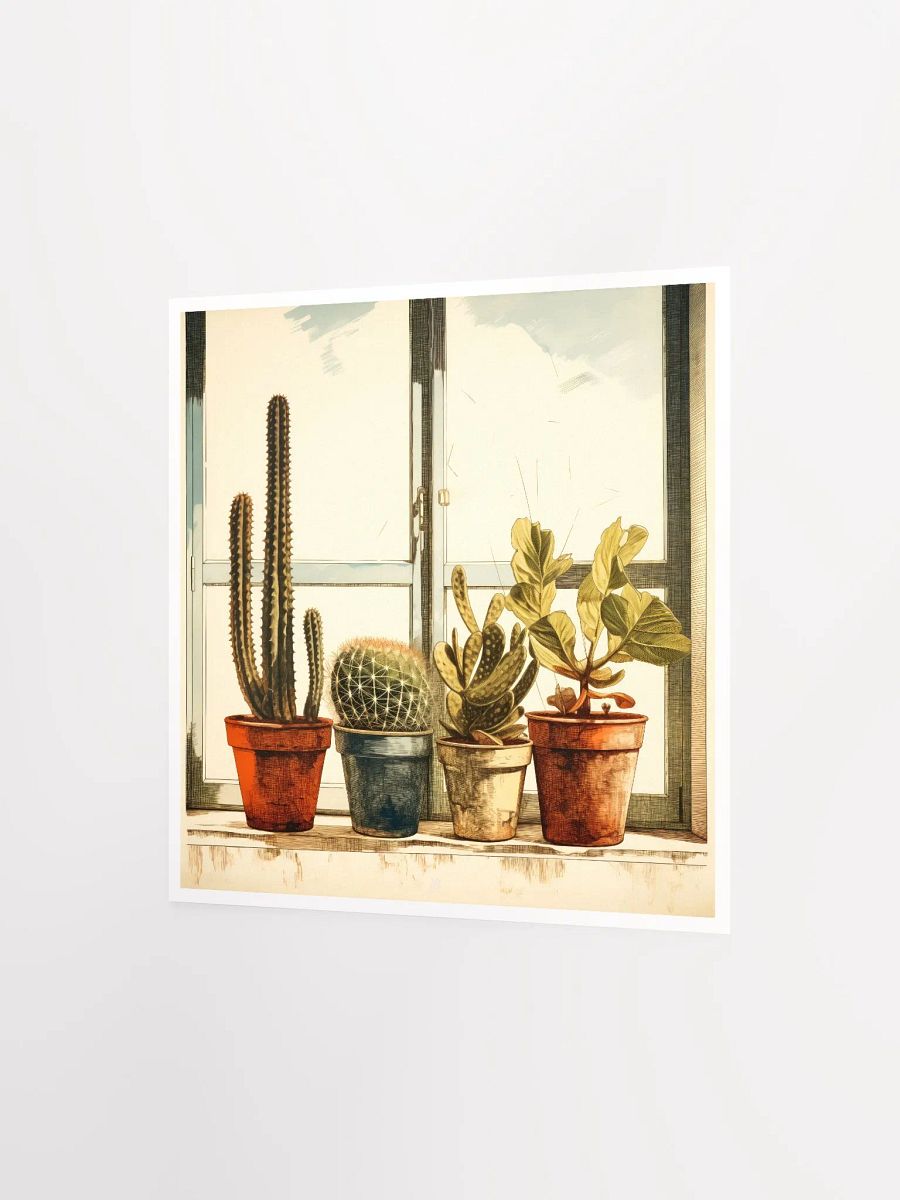Art2401-04 Potted Plants Still Life - Art Print product image (7)