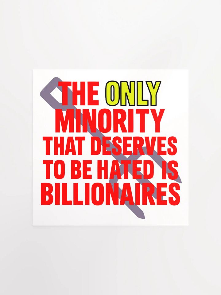Only Minority Matte Poster product image (1)