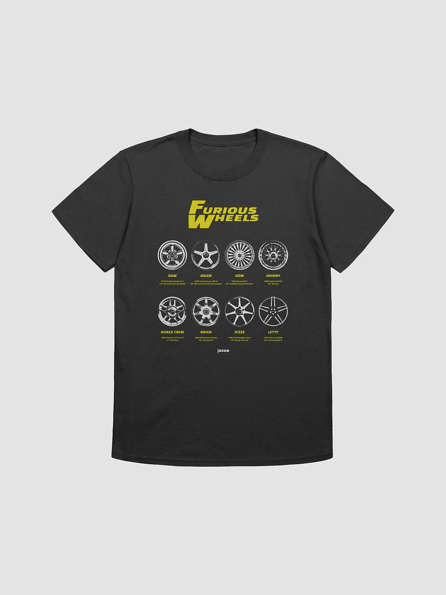 Furious Wheels - dark Tshirt product image (4)