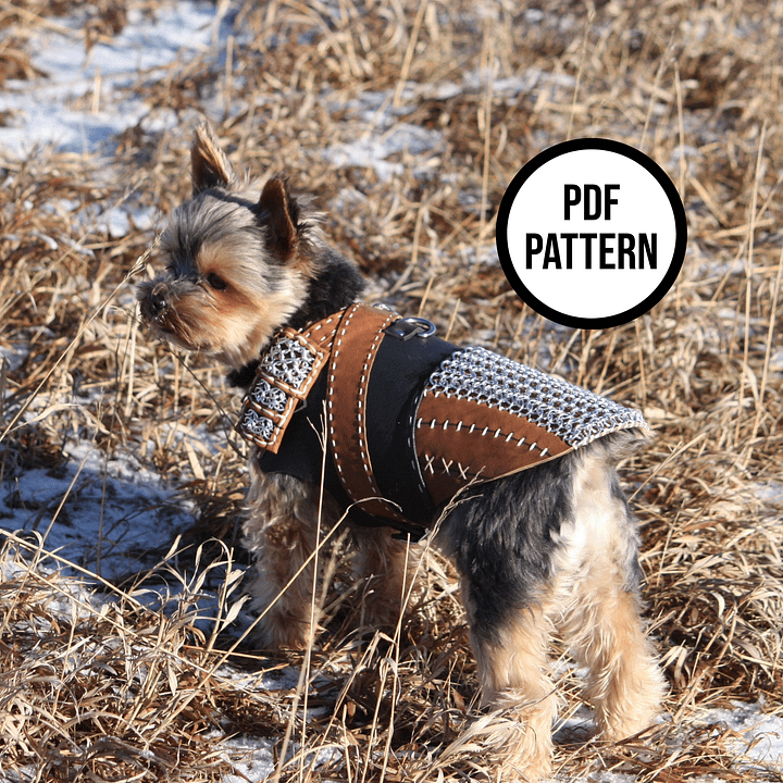 Witcher Armor for a Dog - PDF Pattern Download product image (1)