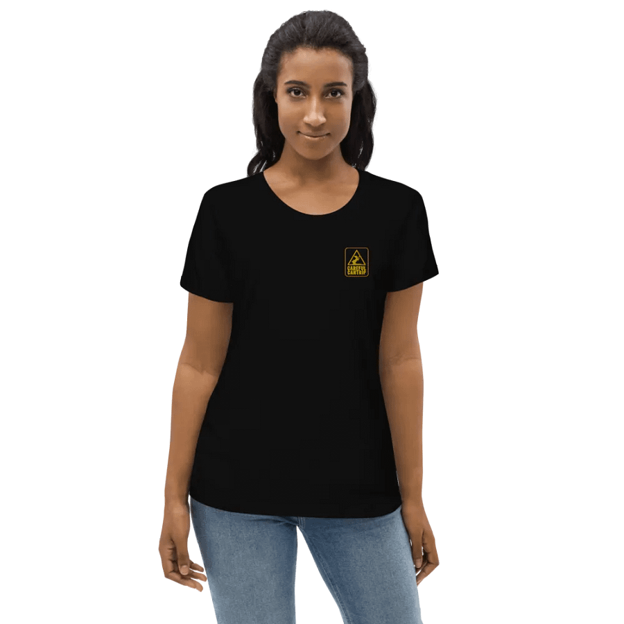 Careful Cantrip Embroidered Logo Fitted Tee product image (4)