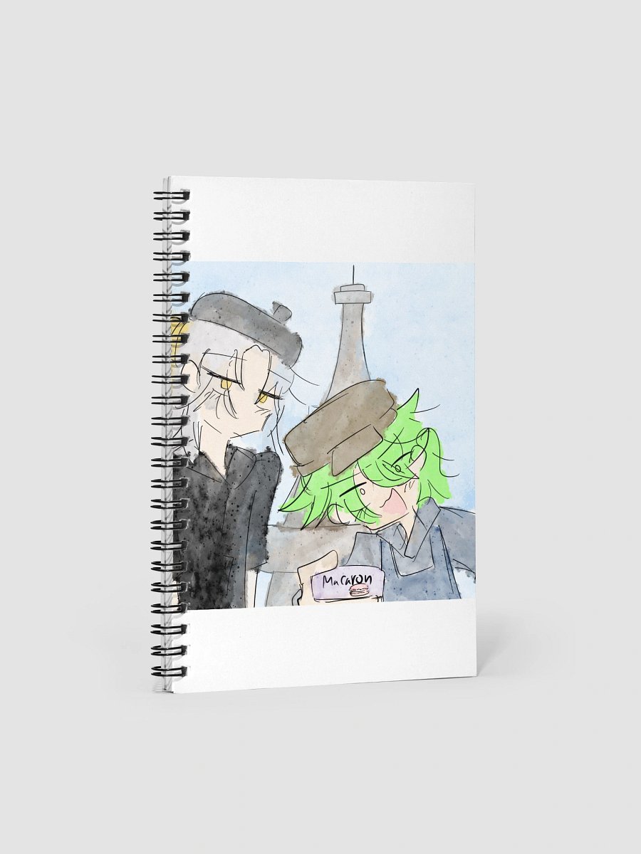 Human versions of Herbs on vacation Notebook product image (1)